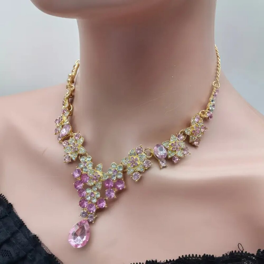 #50 European And American Bride Necklace - Picture 1 of 2
